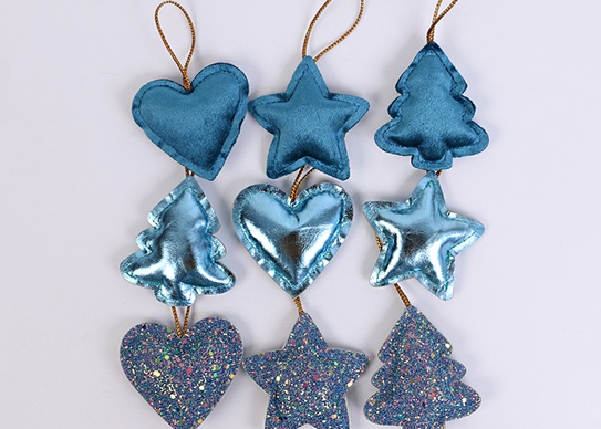 birthstone heart ornaments