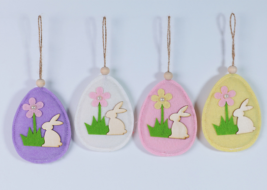 decorative easter eggs to hang