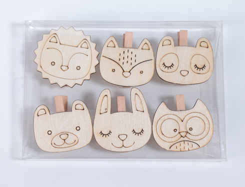 Craft Wooden Clips