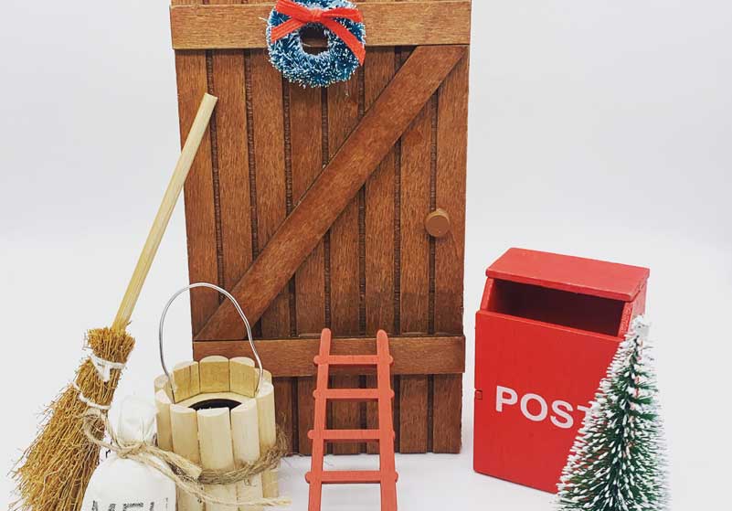 Specification of Christmas Wooden Door Craft Kit