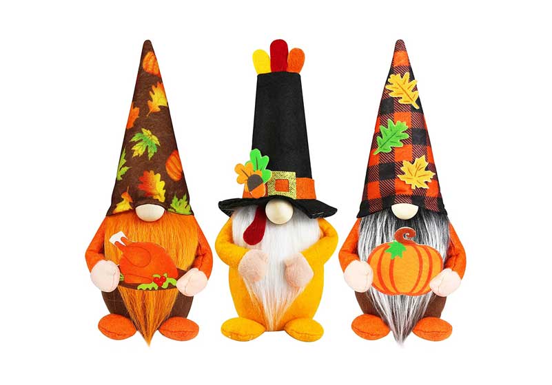 Specification of Thanksgiving Day Gnome Decoration