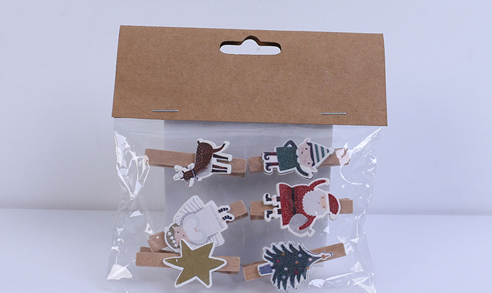 Specification of Christmas Wooden Clips