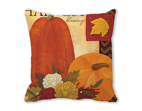 Thanksgiving Day Fall Decor Pumpkin Pillow Covers