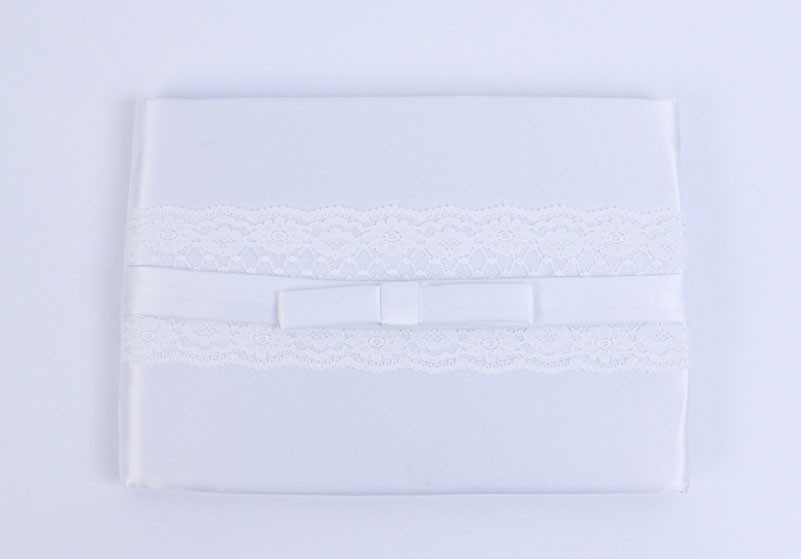 Specification of Wedding Lace Trim Wedding Guest Book